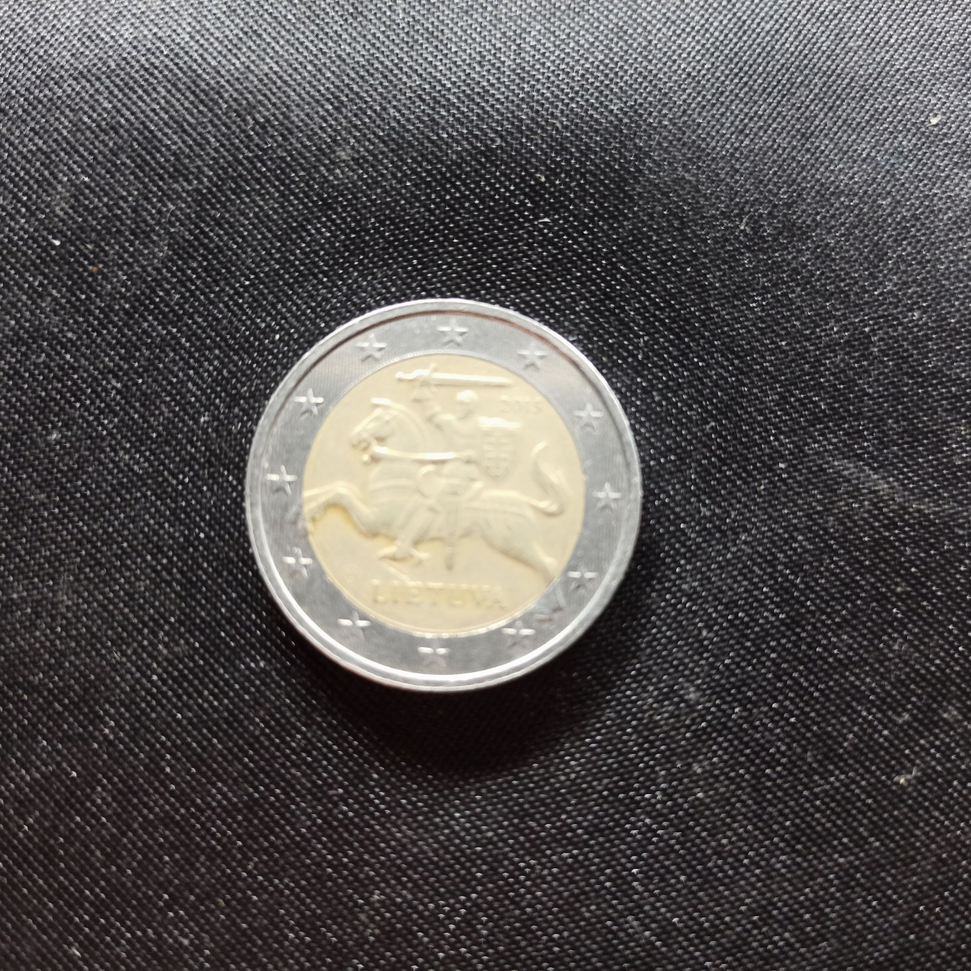 邮泉阁限时拍卖第一场 各国硬币专场 立陶宛2015年2欧元