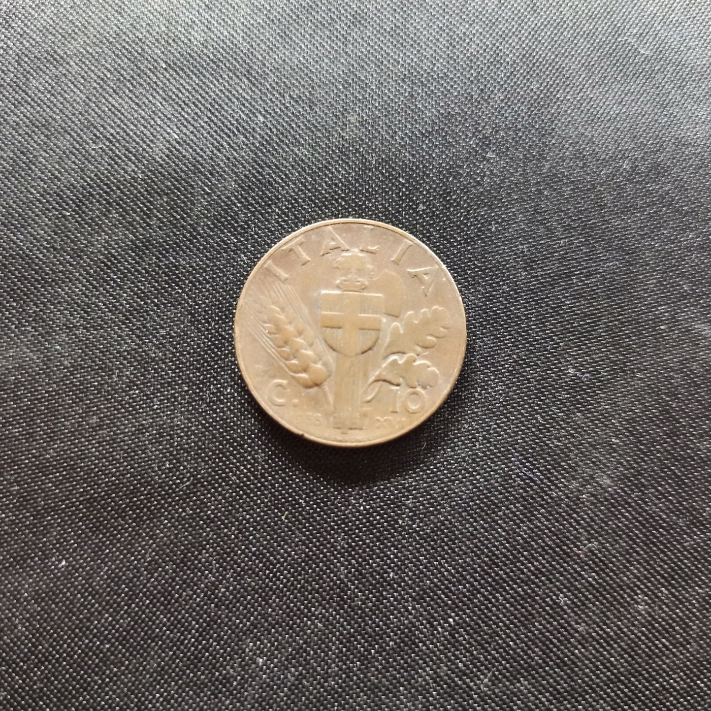 邮泉阁限时拍卖第一场 各国硬币专场 意大利王国1938年10分