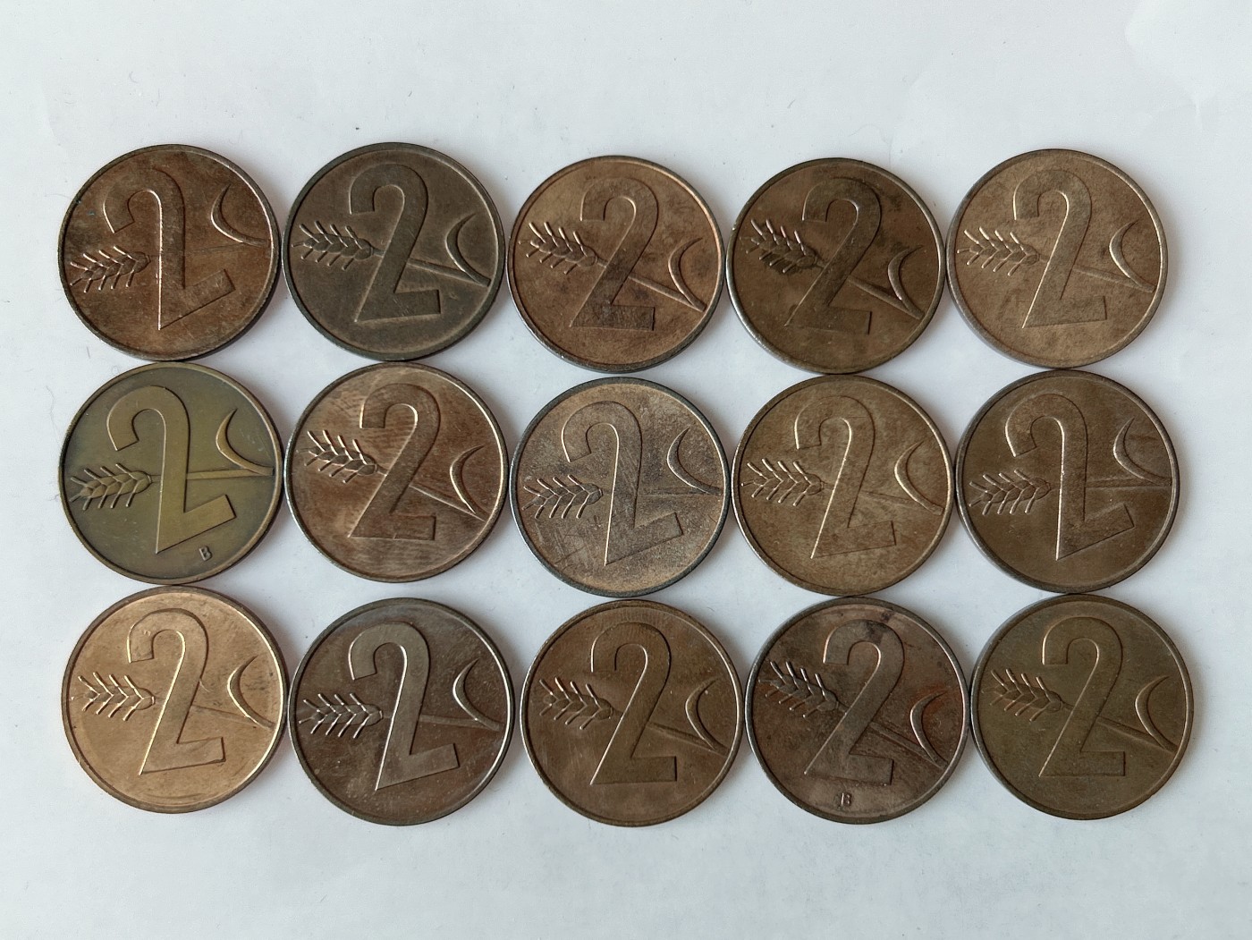 第一海外回流一元起拍收藏 散币专场 第78期 瑞士2分 15枚