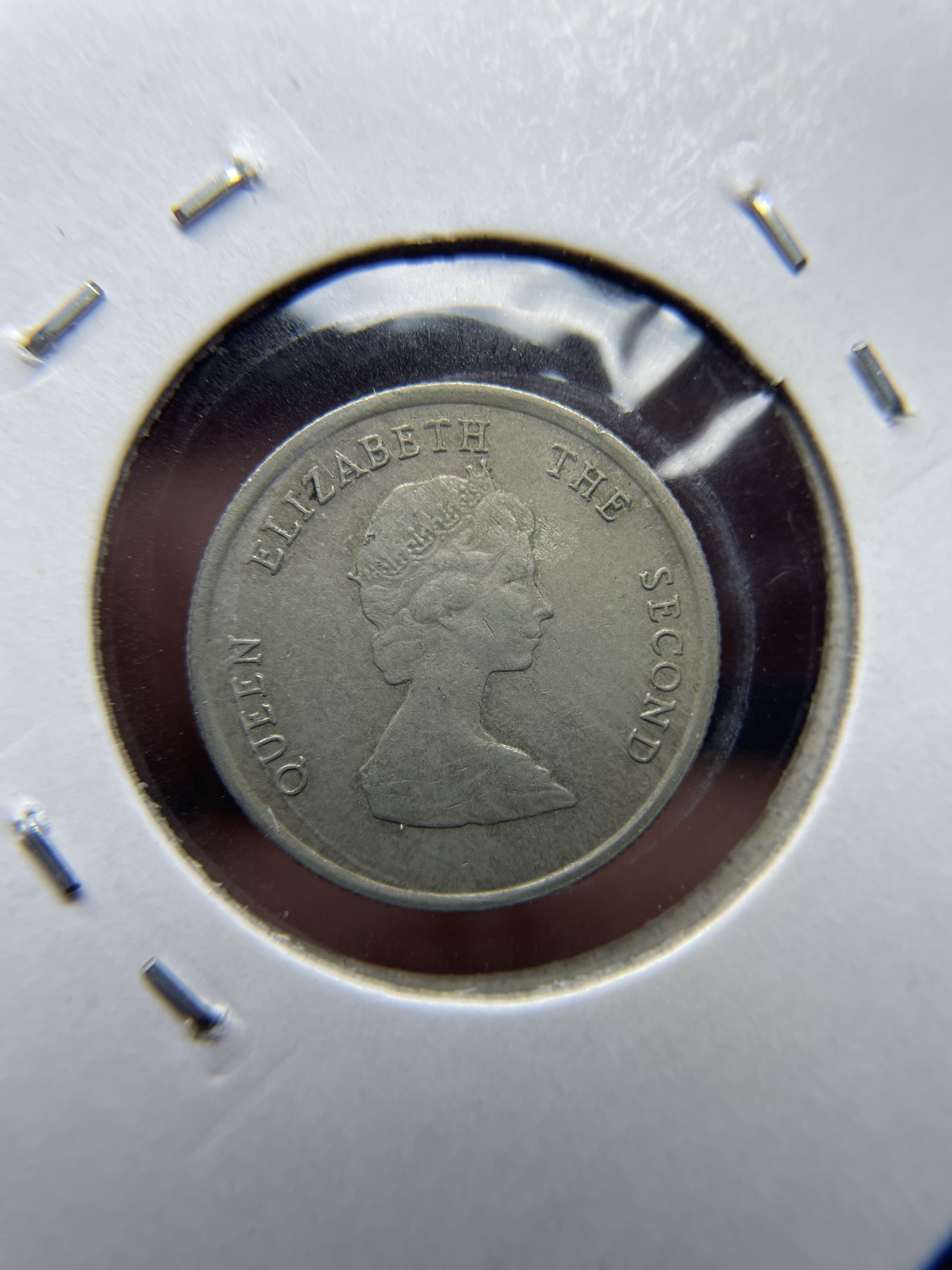 2024年集古藏今外币拍卖第四期-第3场—（总第33拍） 1986年东加勒比10分