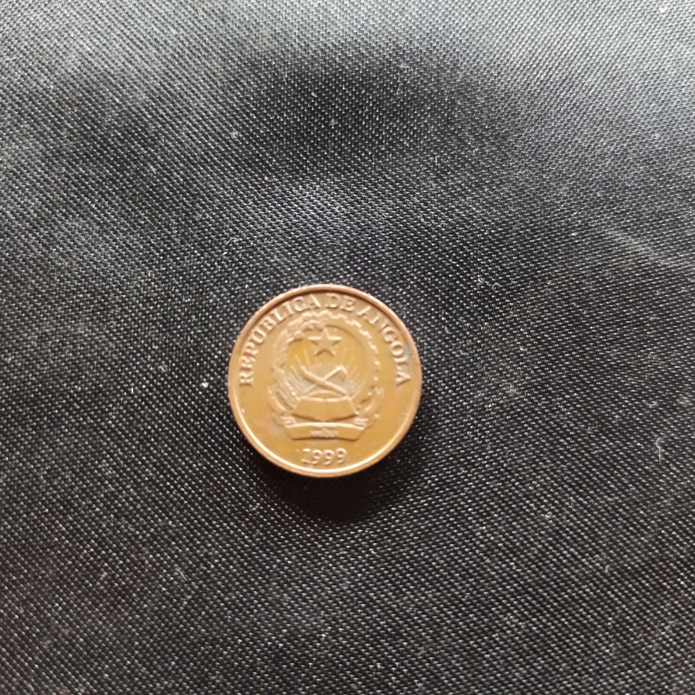 邮泉阁限时拍卖第一场 各国硬币专场 安哥拉1999年50分