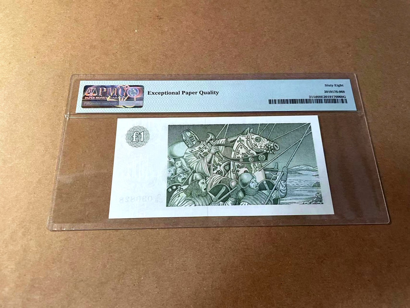 【Blue Auction】✨世界纸币精拍第461期【精】 【无47】苏格兰 1987-88年1镑PMG68EPQ 超高分