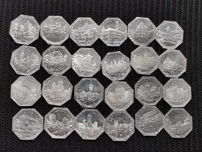 道一币馆币章第五十三场 - 德国紧急时期 纽伦堡20芬尼代币45枚套+9枚重复
