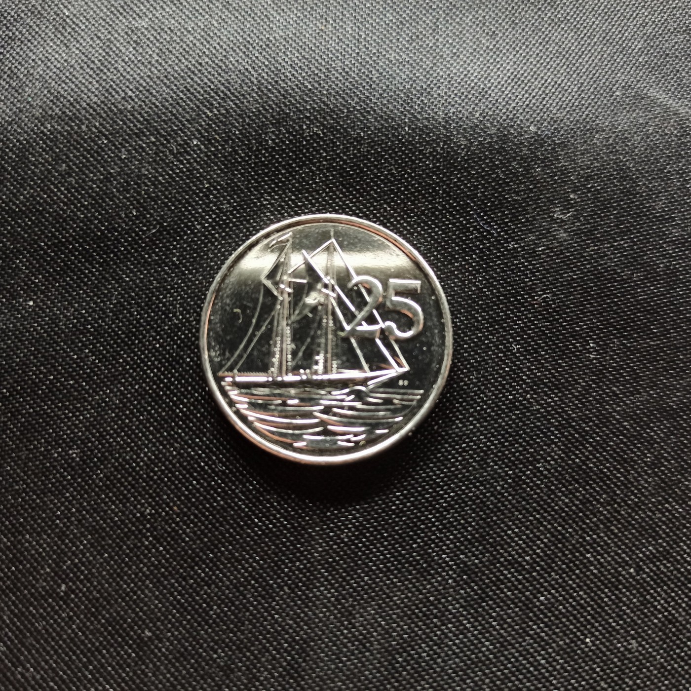 邮泉阁限时拍卖第一场 各国硬币专场 加曼群岛2017年25分