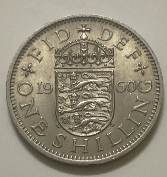 神仙姐姐散币好品专场第二十八期（无佣金满邮自动发出 1960 年英国 1 先令