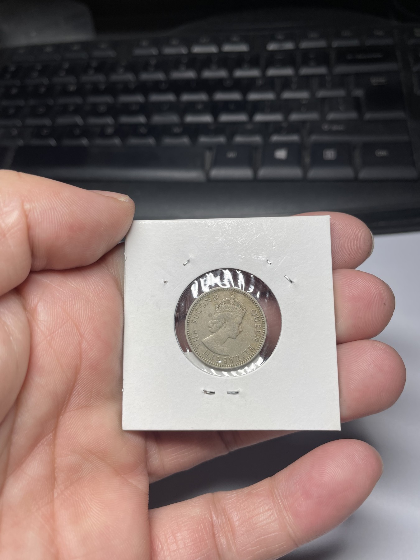 2024年集古藏今外币拍卖第四期-第3场—（总第33拍） 1956年海峡10分