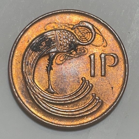 神仙姐姐散币好品专场第二十八期（无佣金满邮自动发出 1990 年爱尔兰 1 便士