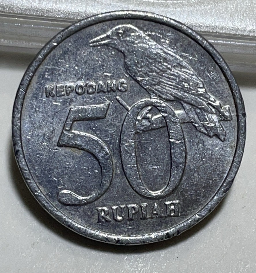 神仙姐姐散币好品专场第二十八期（无佣金满邮自动发出 1999 年印度尼西亚 50卢比