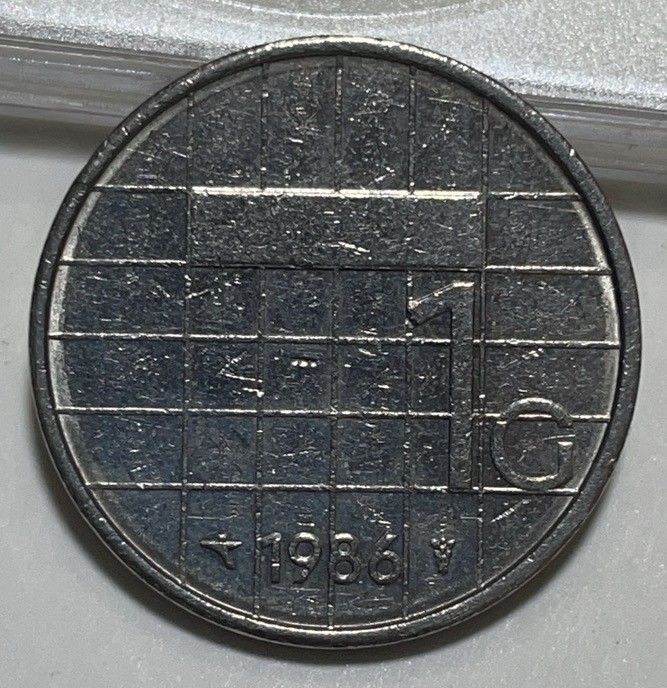 神仙姐姐散币好品专场第二十八期（无佣金满邮自动发出 1986 年荷兰1 盾