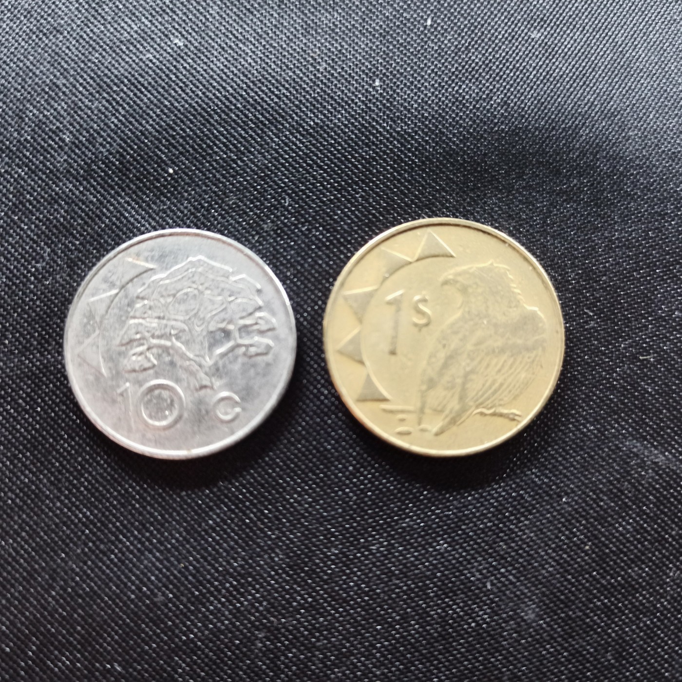 邮泉阁限时拍卖第一场 各国硬币专场 纳米比亚2枚