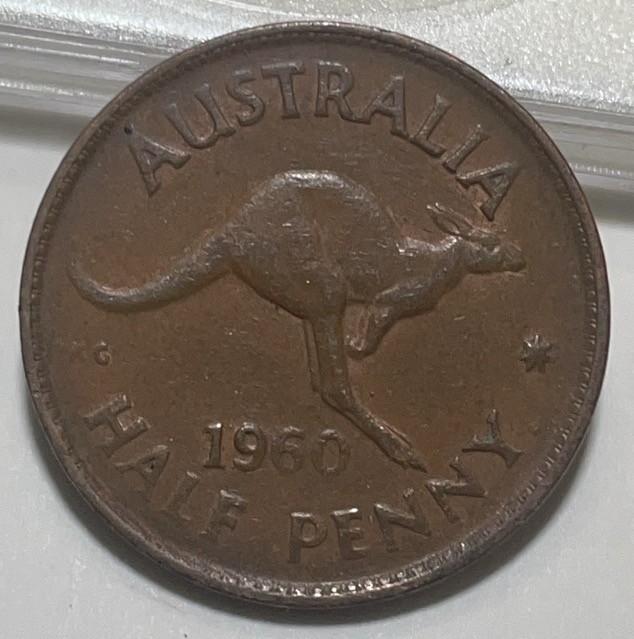 神仙姐姐散币好品专场第二十八期（无佣金满邮自动发出 1960 年澳大利亚半便士