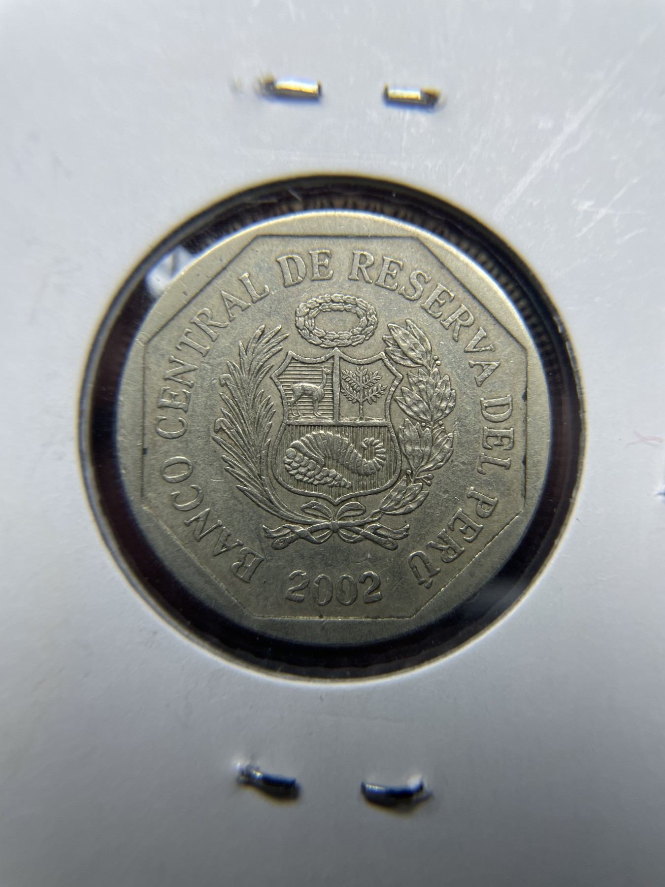 2024年集古藏今外币拍卖第四期-第3场—（总第33拍） 2002年秘鲁50分