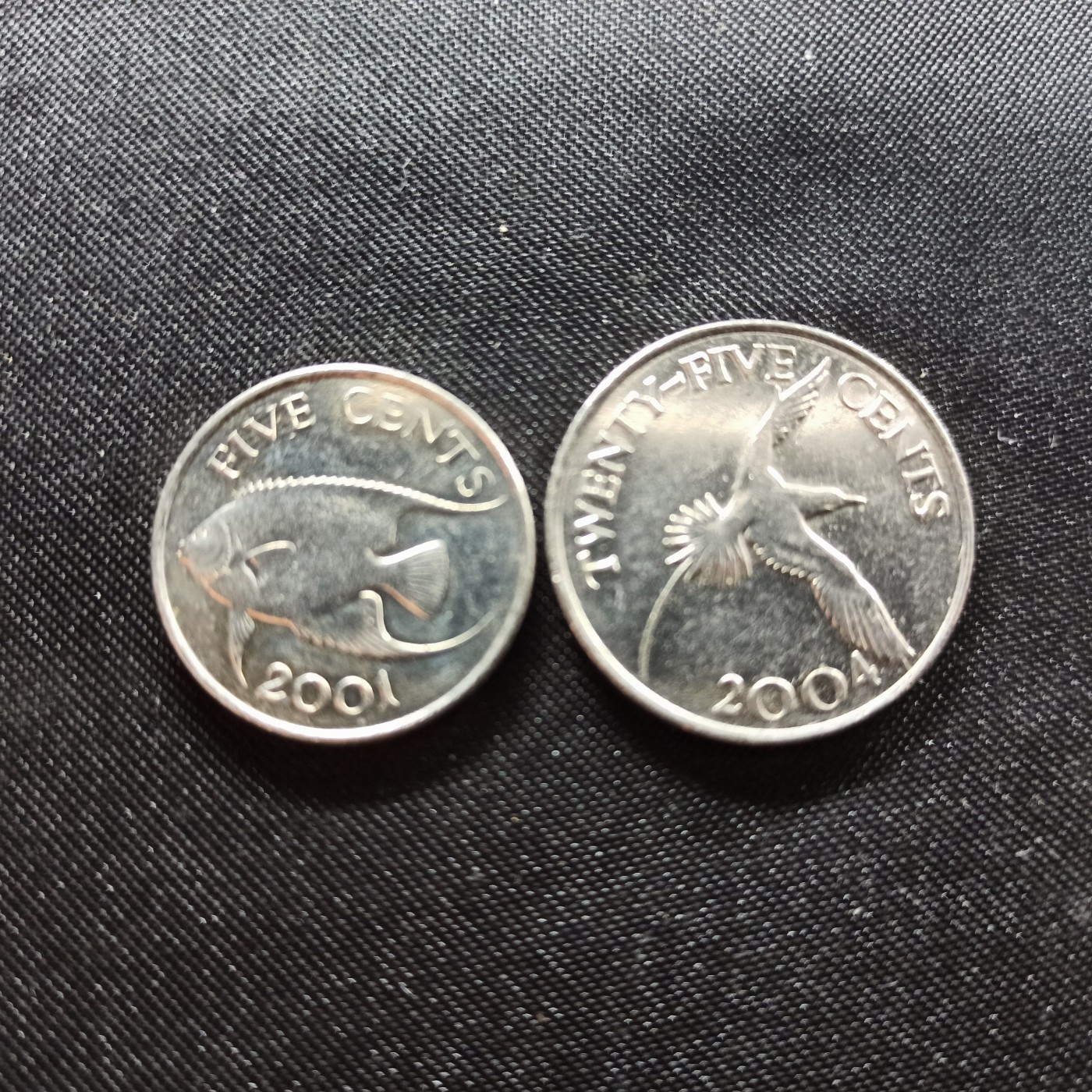 邮泉阁限时拍卖第一场 各国硬币专场 百慕大老年版2枚