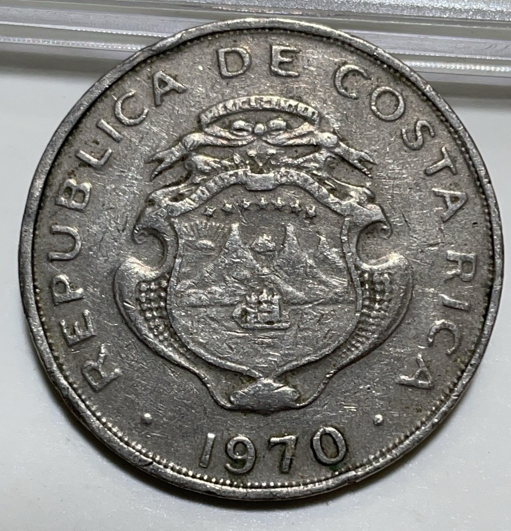 神仙姐姐散币好品专场第二十八期（无佣金满邮自动发出 1970 年哥斯达黎加 50 分