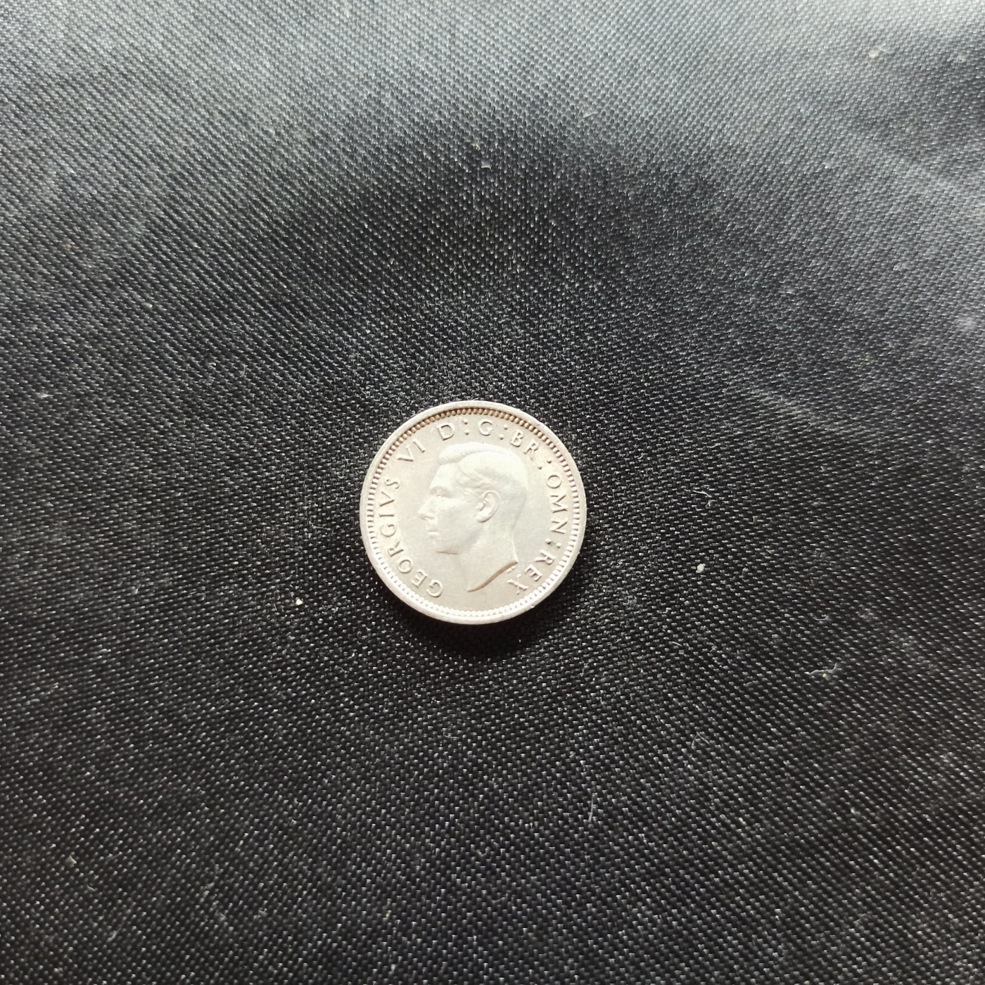 邮泉阁限时拍卖第一场 各国硬币专场 英国乔治六世1941年3便士0.500银币1.41克