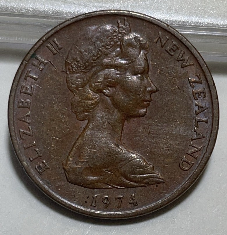 神仙姐姐散币好品专场第二十八期（无佣金满邮自动发出 1974 年新西兰2 分