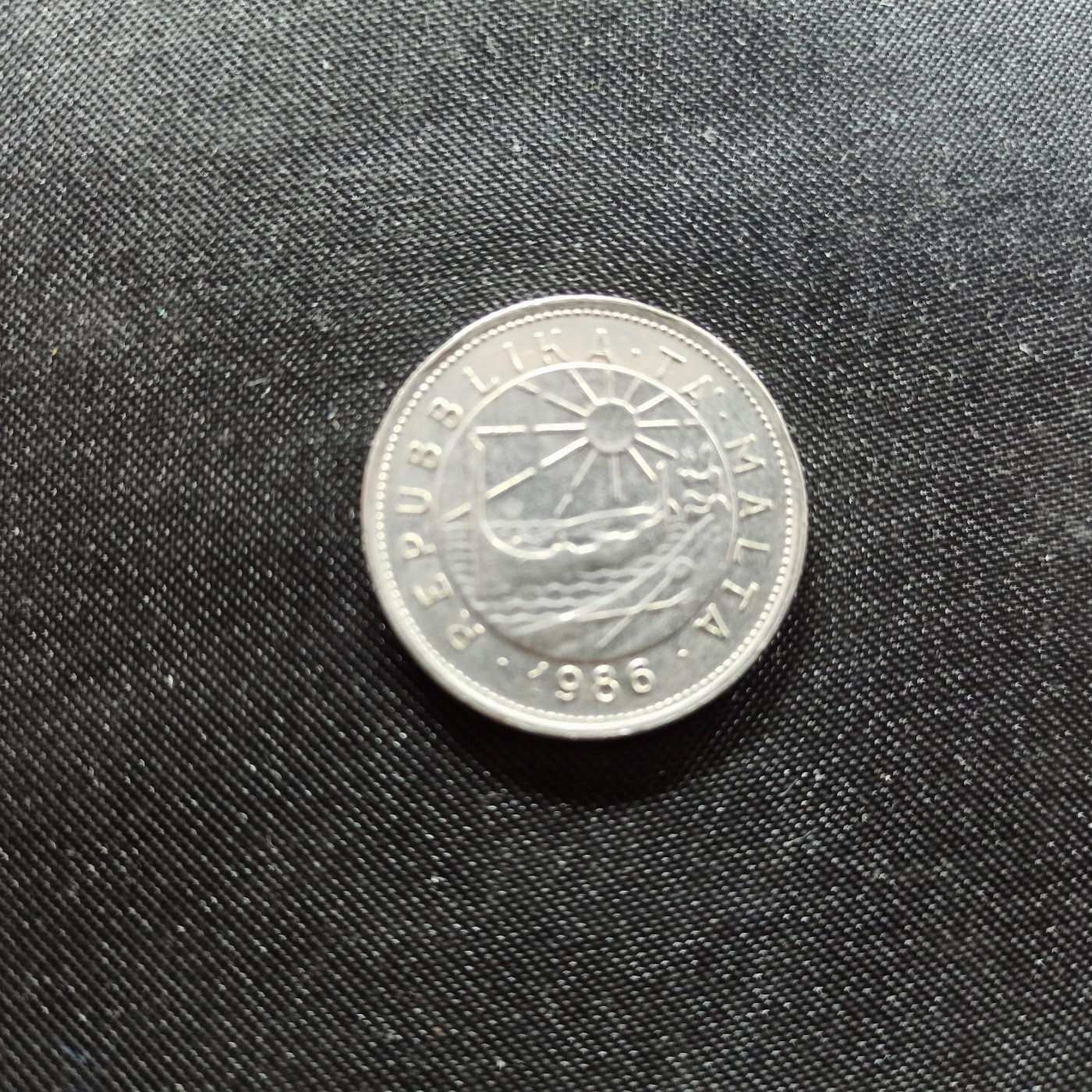 邮泉阁限时拍卖第一场 各国硬币专场 马耳他1986年25分