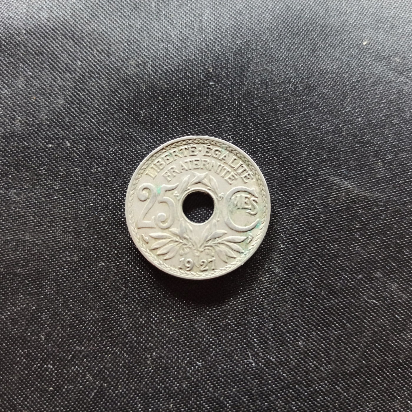 邮泉阁限时拍卖第一场 各国硬币专场 法国1927年25分