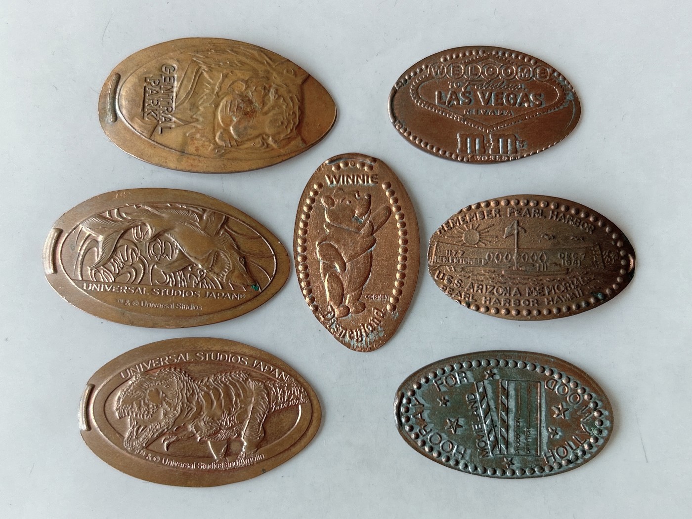 第一海外回流一元起拍收藏 散币专场 第78期 纪念铜牌一组