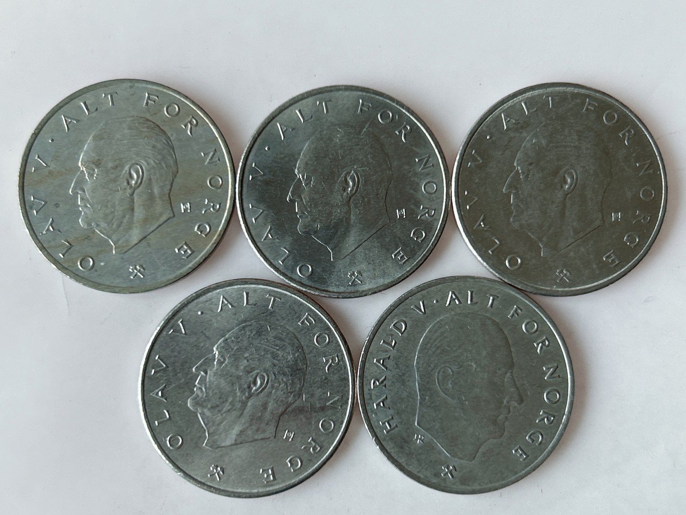 第一海外回流一元起拍收藏 散币专场 第78期 挪威1克朗 皇冠