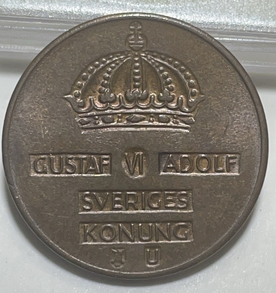 神仙姐姐散币好品专场第二十八期（无佣金满邮自动发出 1964 年瑞典 2 欧尔