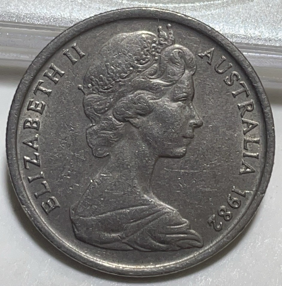 神仙姐姐散币好品专场第二十八期（无佣金满邮自动发出 1982 年澳大利亚 5 分