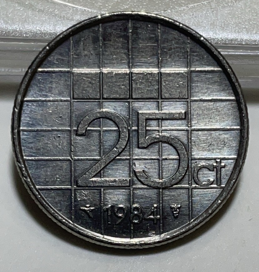 神仙姐姐散币好品专场第二十八期（无佣金满邮自动发出 1984 年荷兰 25C