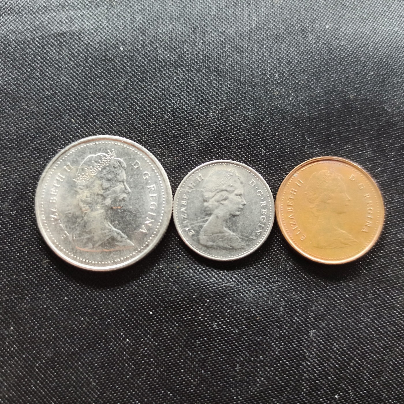 邮泉阁限时拍卖第一场 各国硬币专场 加拿大青年版3枚