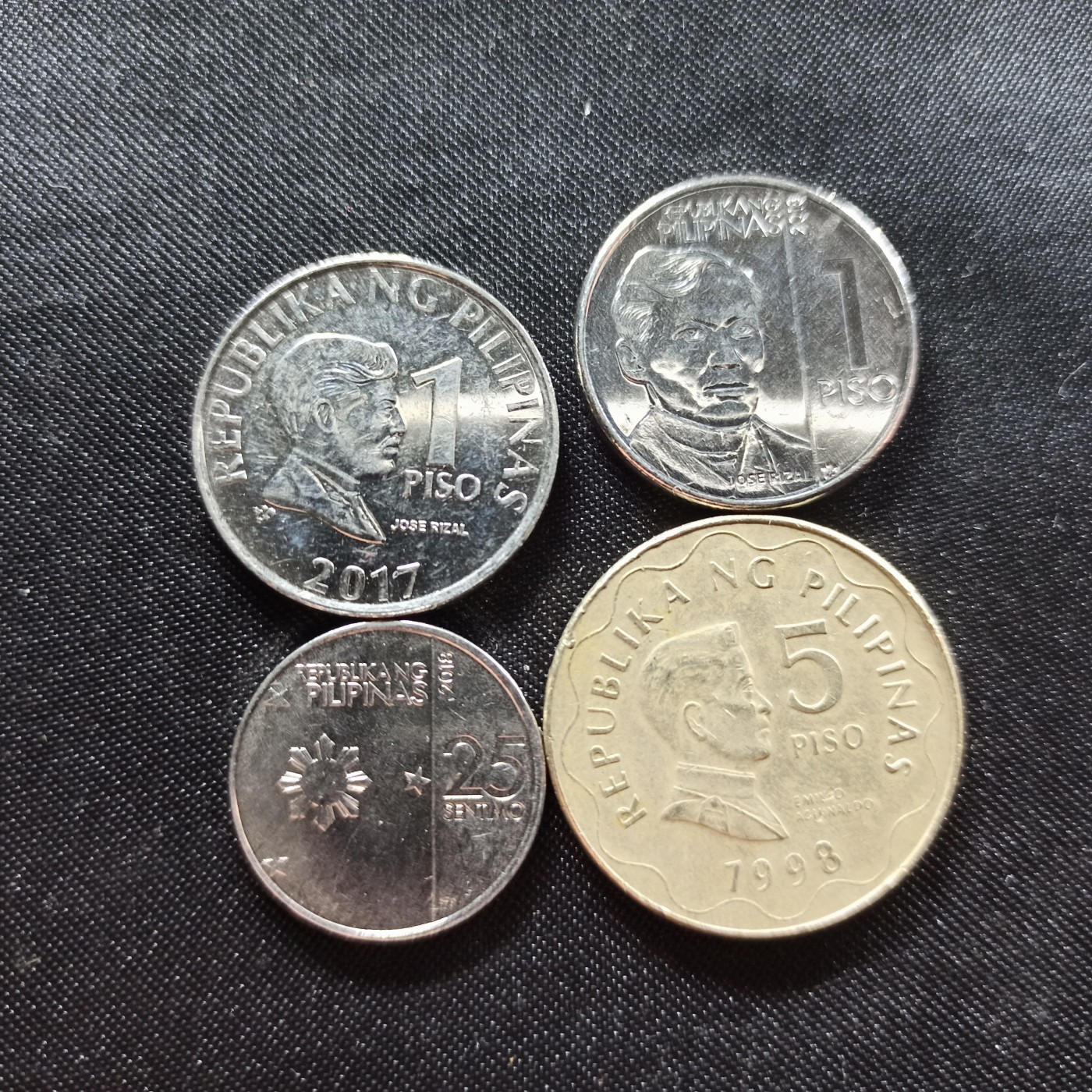 邮泉阁限时拍卖第一场 各国硬币专场 菲律宾4枚