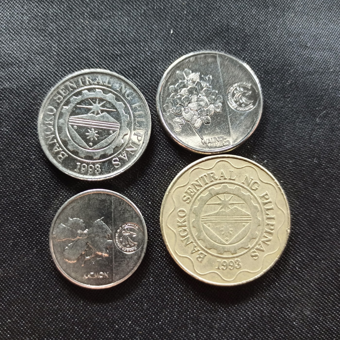 邮泉阁限时拍卖第一场 各国硬币专场 菲律宾4枚