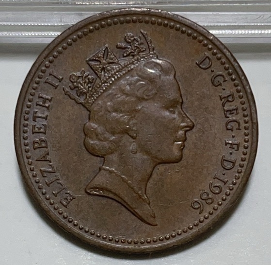 神仙姐姐散币好品专场第二十八期（无佣金满邮自动发出 1986 年英国 1 便士