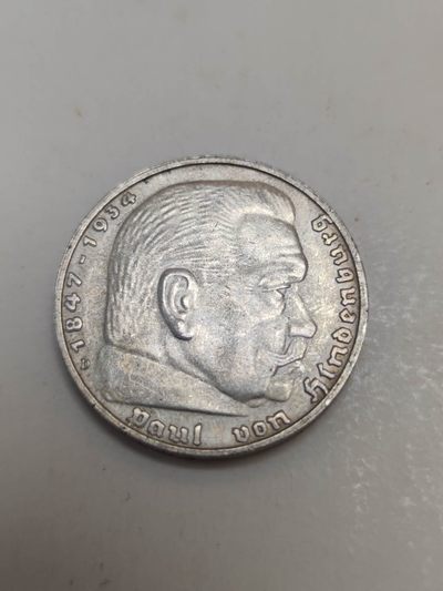 燕姐换藏第80拍 德国1938年五马克银币