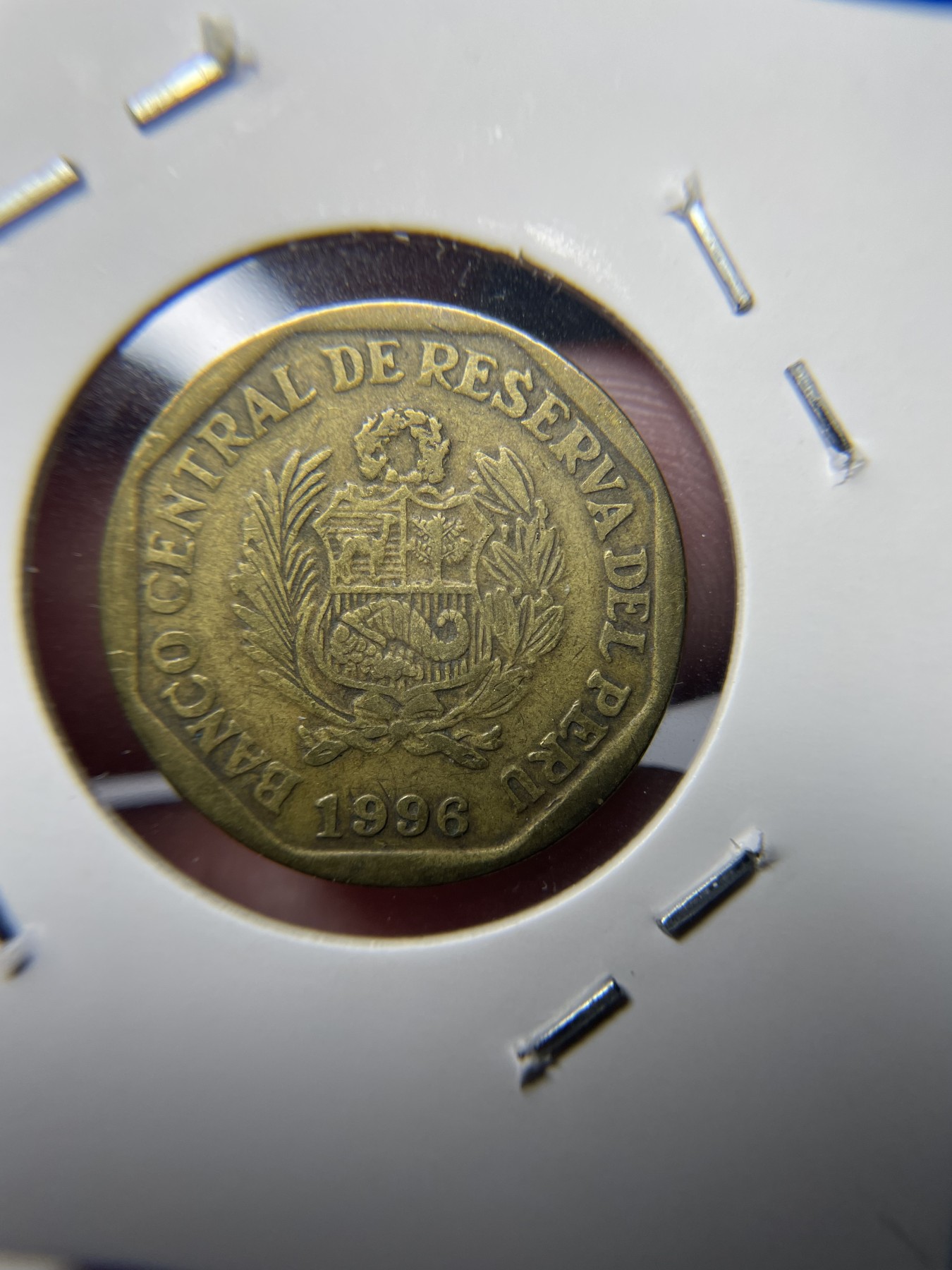 2024年集古藏今外币拍卖第四期-第3场—（总第33拍） 1996年秘鲁20分