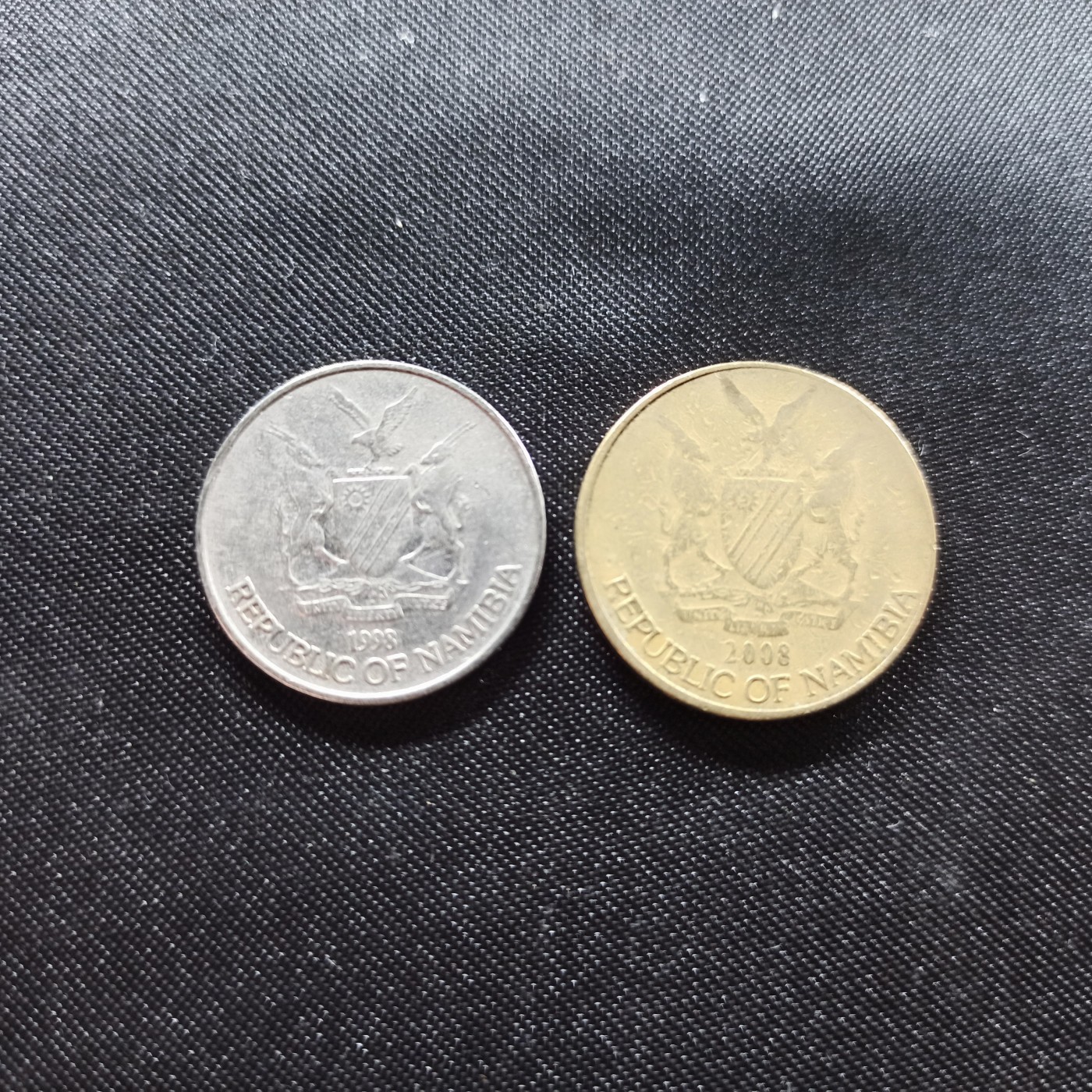 邮泉阁限时拍卖第一场 各国硬币专场 纳米比亚2枚