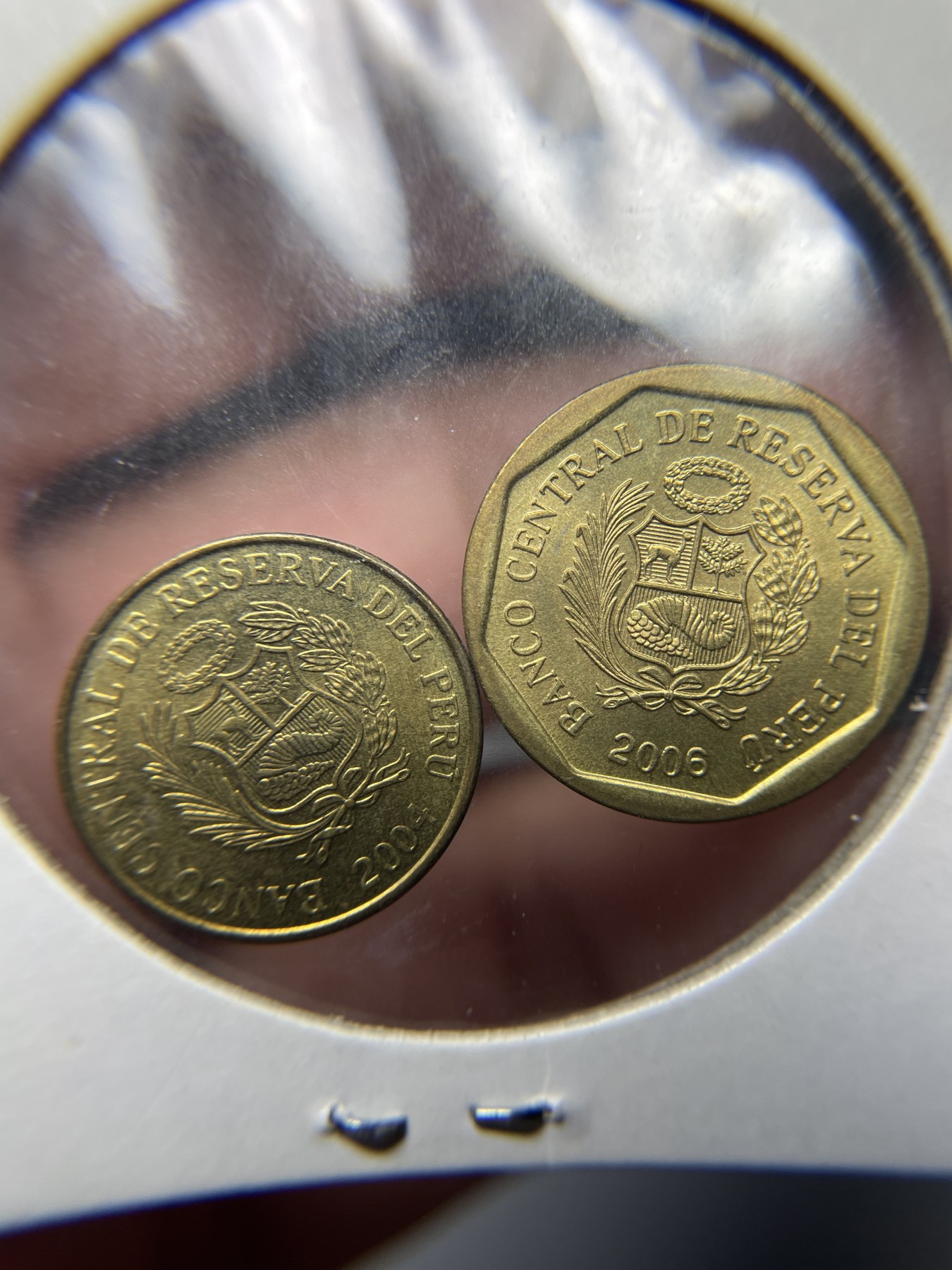 2024年集古藏今外币拍卖第四期-第3场—（总第33拍） 2004、2006、年秘鲁1分和5分