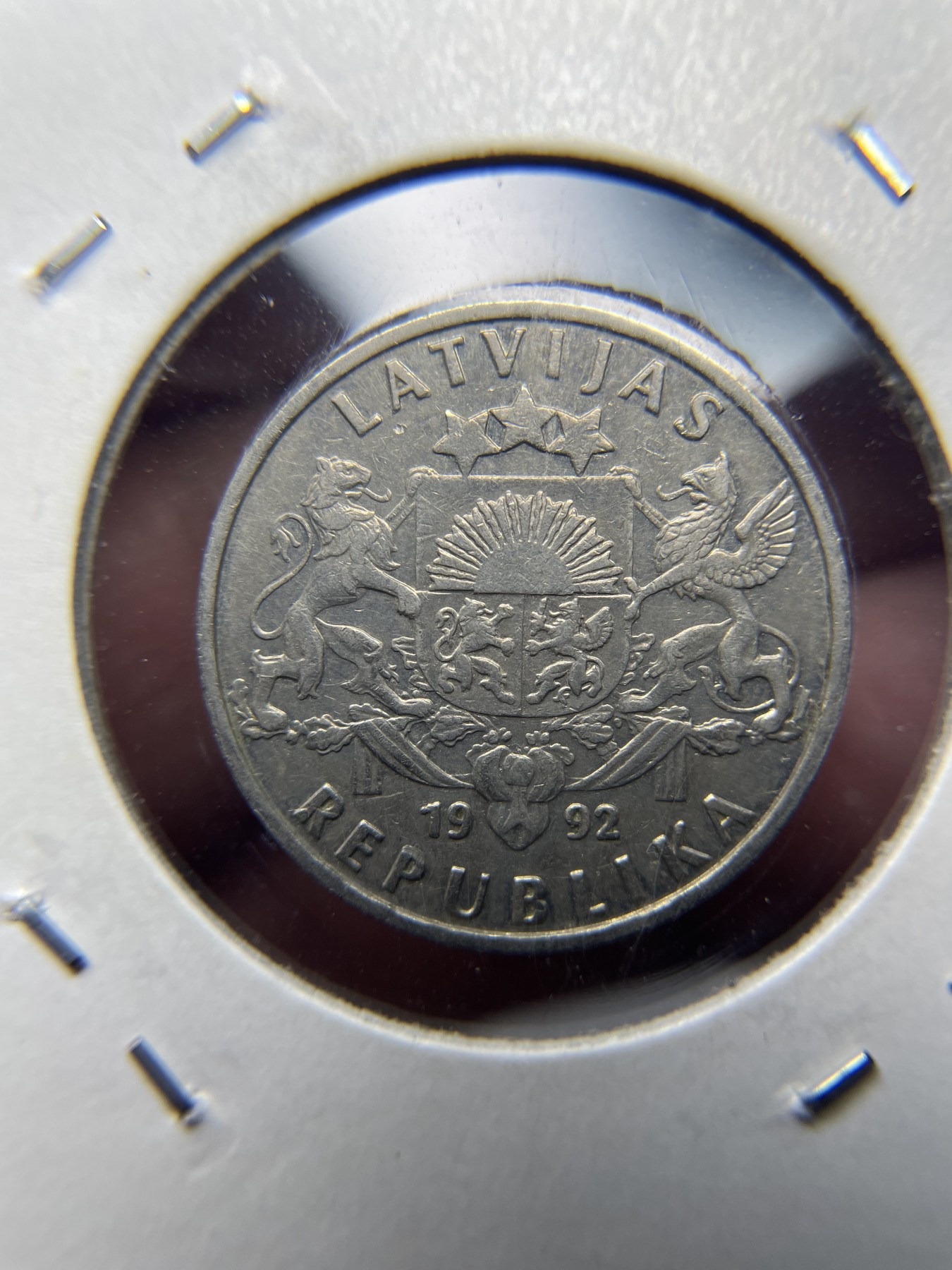 2024年集古藏今外币拍卖第四期-第3场—（总第33拍） 1992年拉脱维亚1拉特