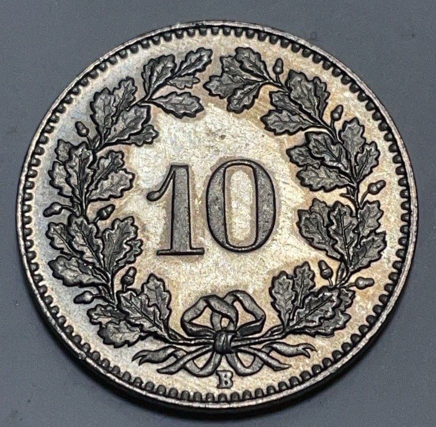 神仙姐姐散币好品专场第二十八期（无佣金满邮自动发出 1962 年瑞士 10 生丁