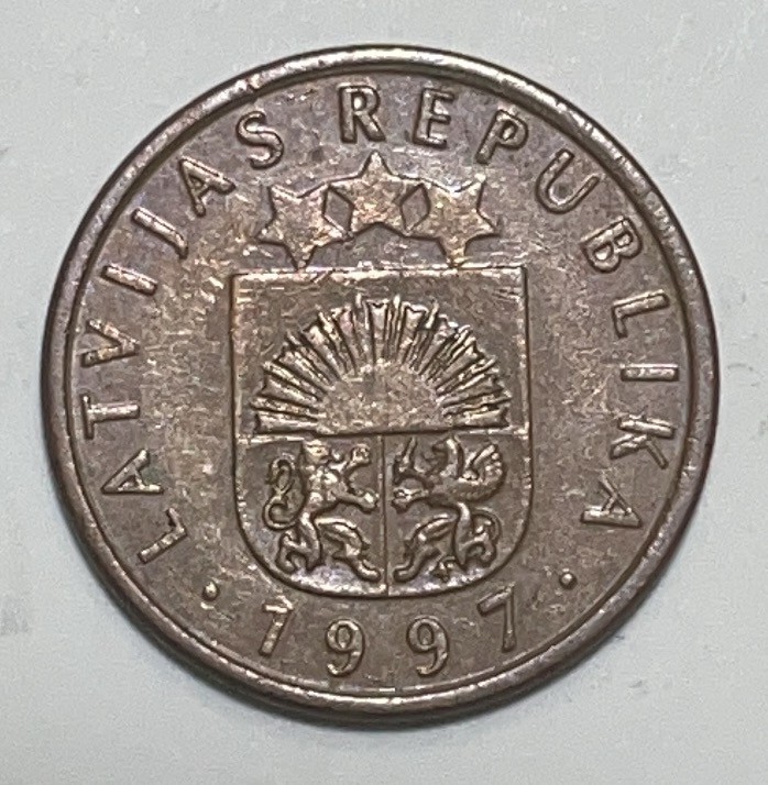 神仙姐姐散币好品专场第二十八期（无佣金满邮自动发出 1997 年拉脱维亚 1仙