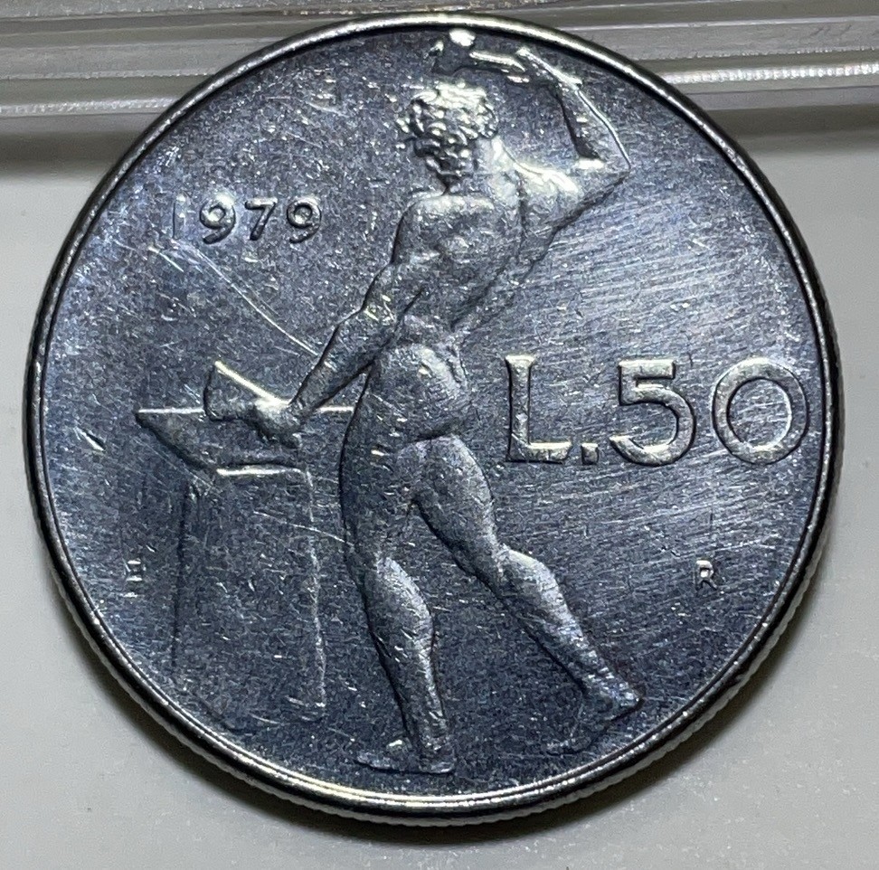 神仙姐姐散币好品专场第二十八期（无佣金满邮自动发出 1979 年意大利 50 里拉