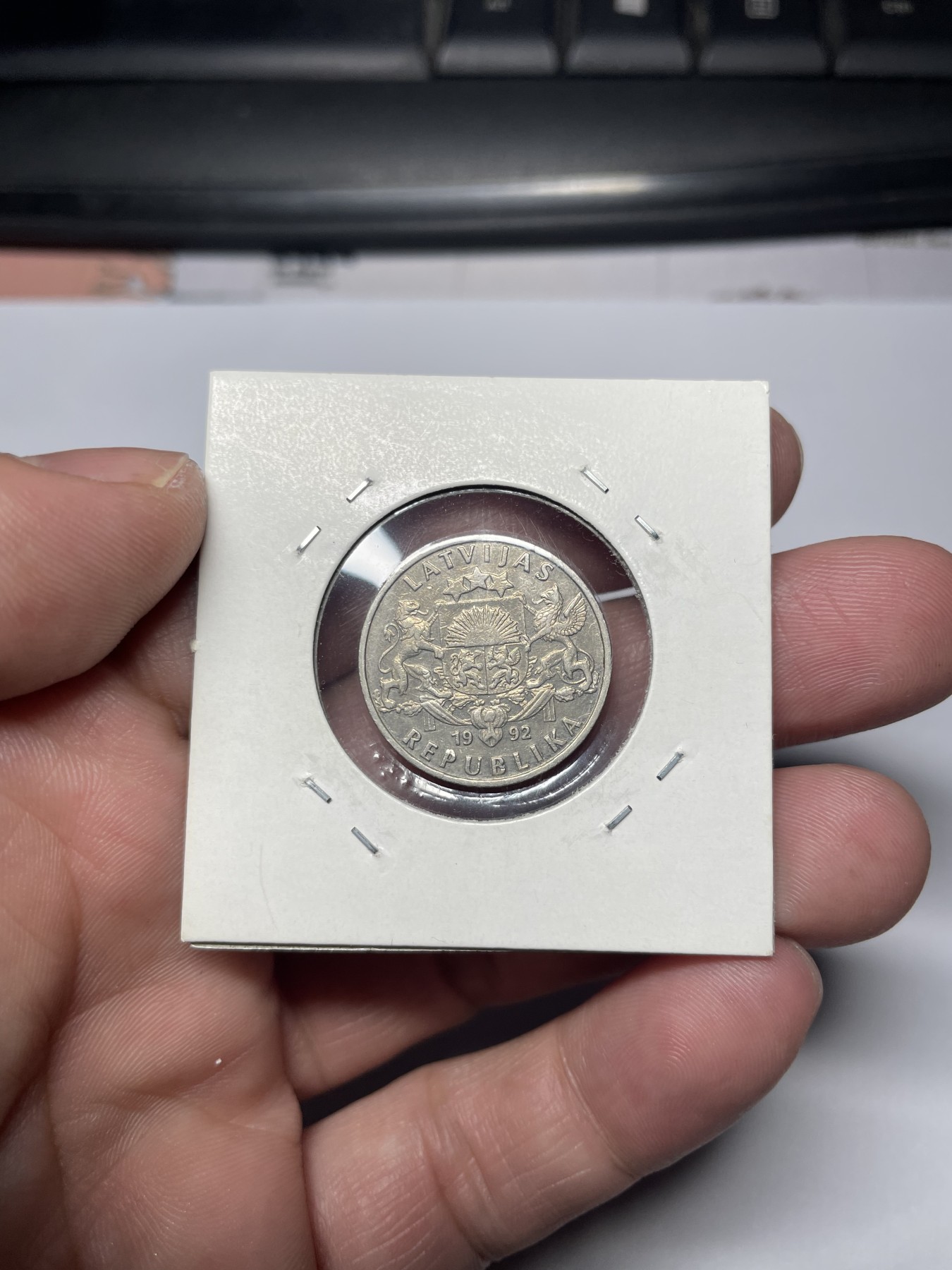2024年集古藏今外币拍卖第四期-第3场—（总第33拍） 1992年拉脱维亚1拉特