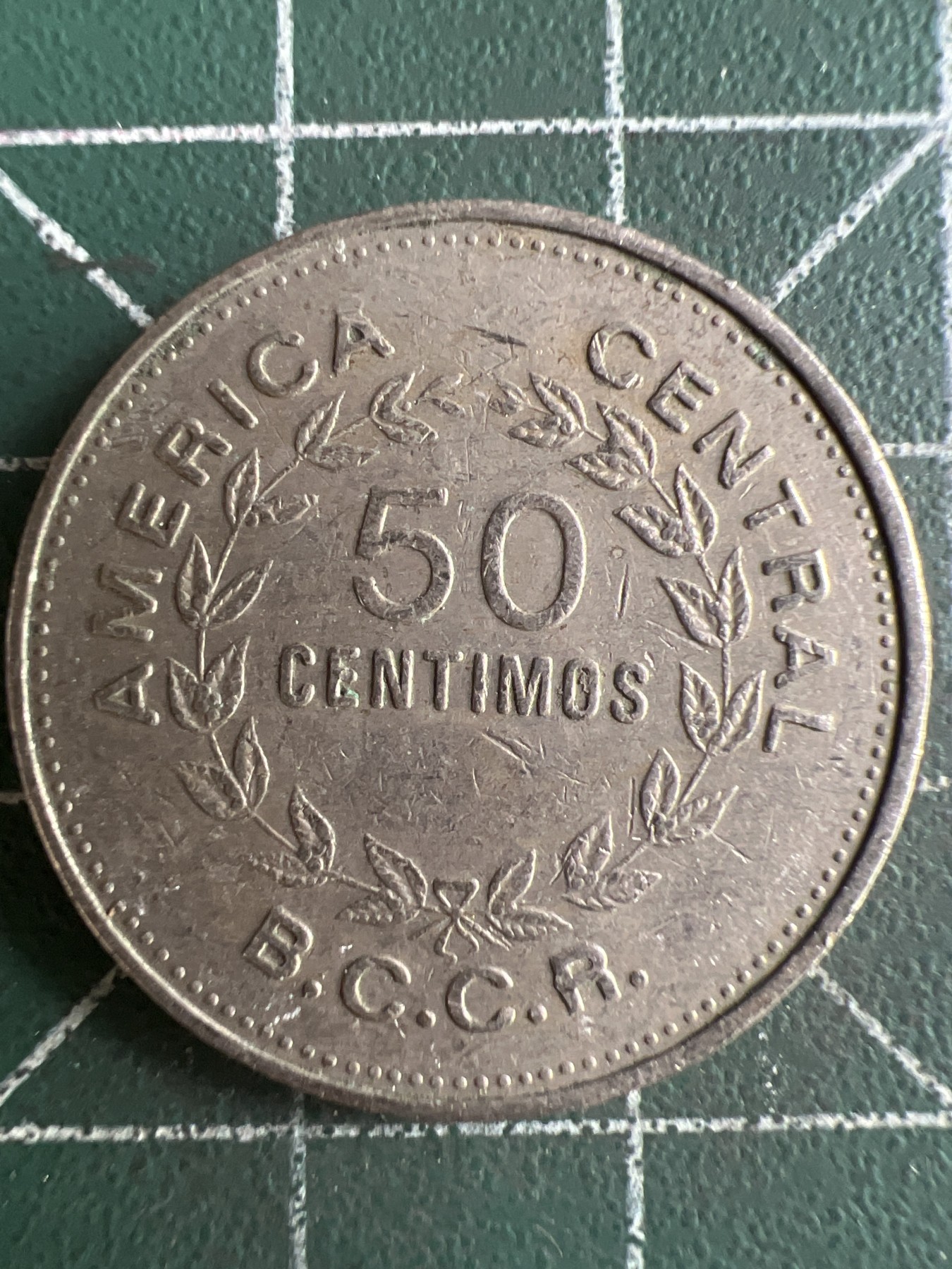 第572期 硬币专场 （无押金，捡漏，全场50包邮，偏远地区除外，接收代拍业务） 哥斯达黎加50分 1976年