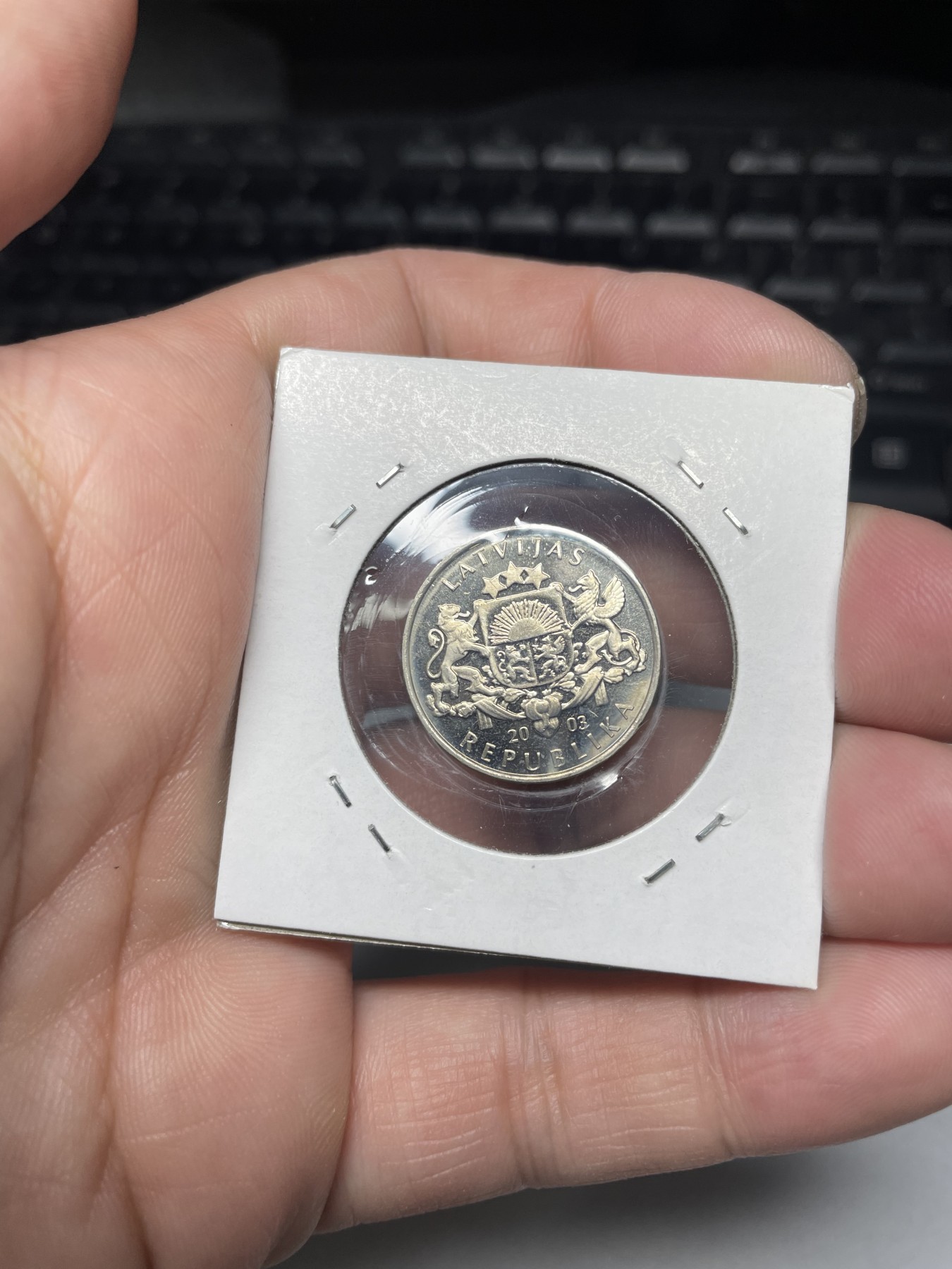 2024年集古藏今外币拍卖第四期-第4场—（总第34拍） 2003年拉脱维亚1拉特