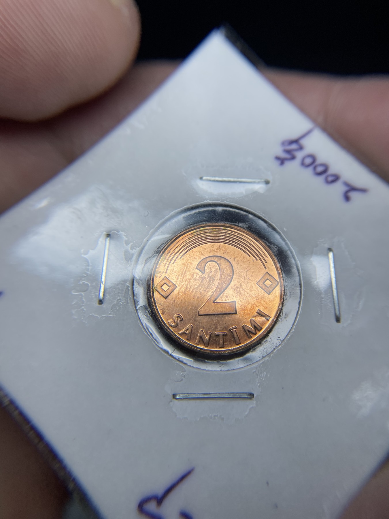 2024年集古藏今外币拍卖第四期-第4场—（总第34拍） 2000年拉脱维亚2分