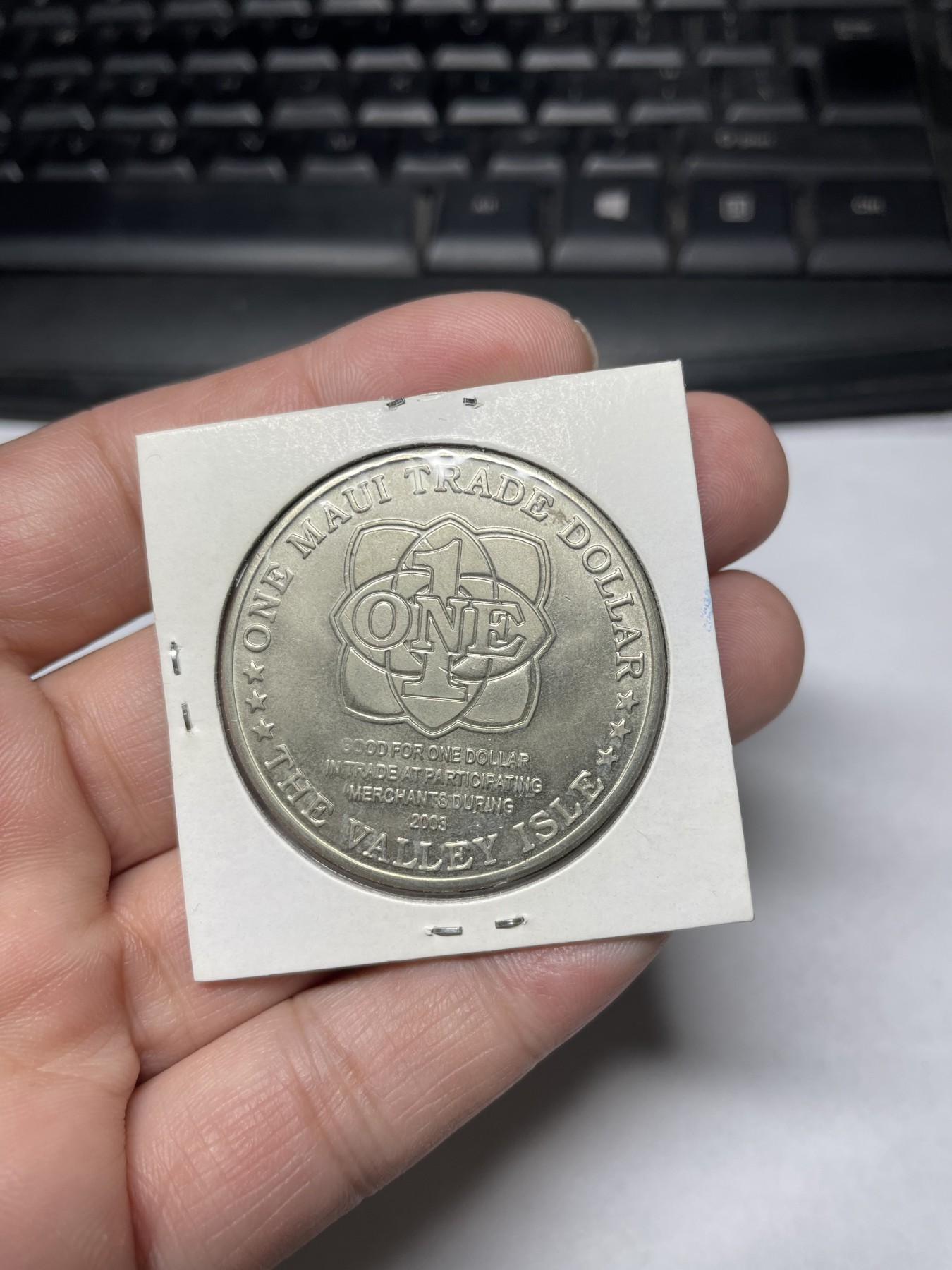 2024年集古藏今外币拍卖第四期-第4场—（总第34拍） 稀见2003年夏威夷克朗纪念币