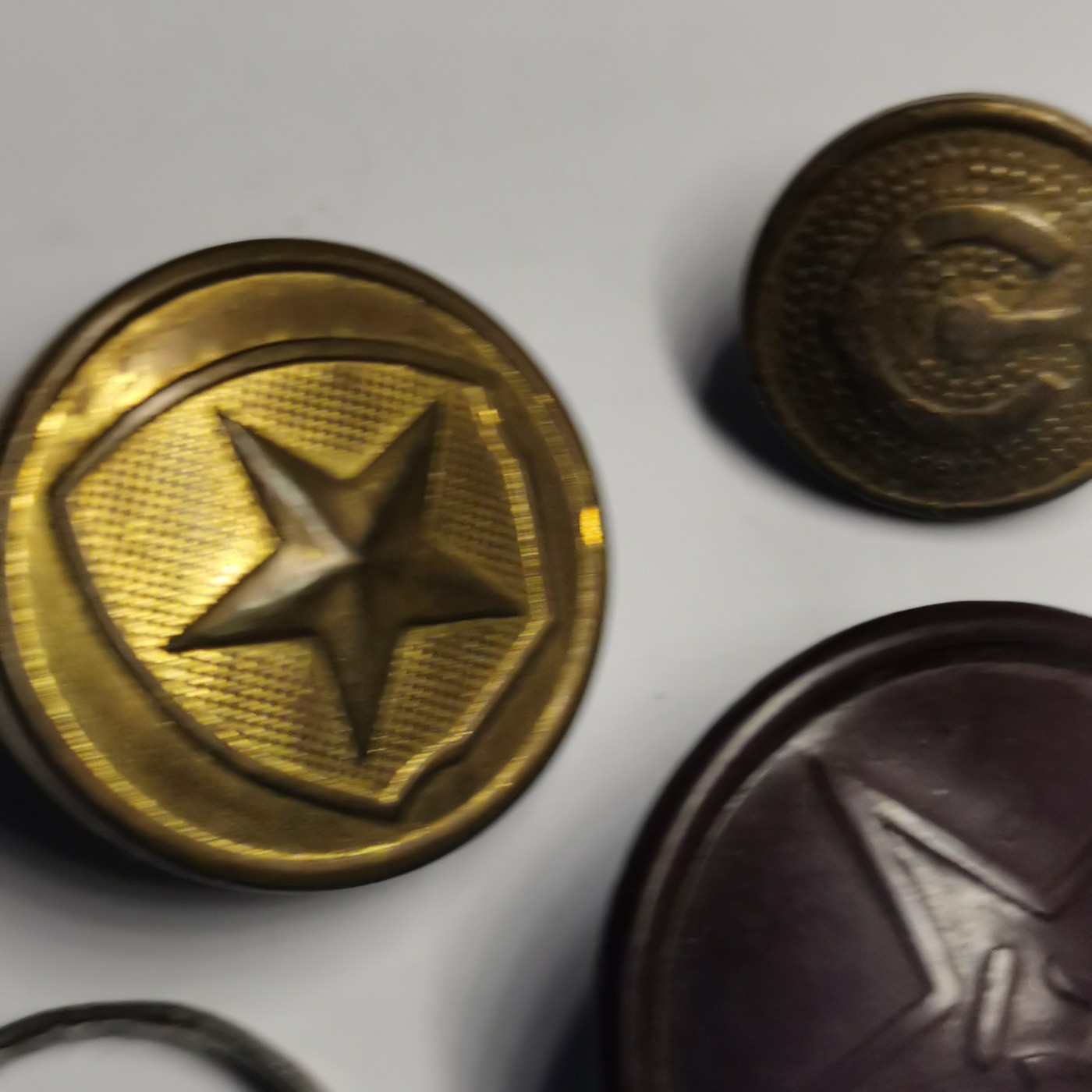 星月云阁杂件拍卖第2期 扣子5个