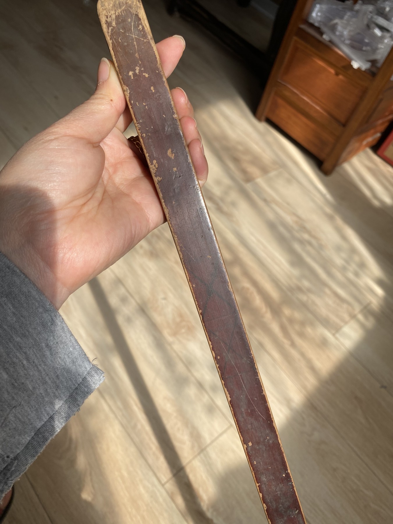 老鲁班尺，长尺，尺寸94.5厘米，品相如图，188包快递
