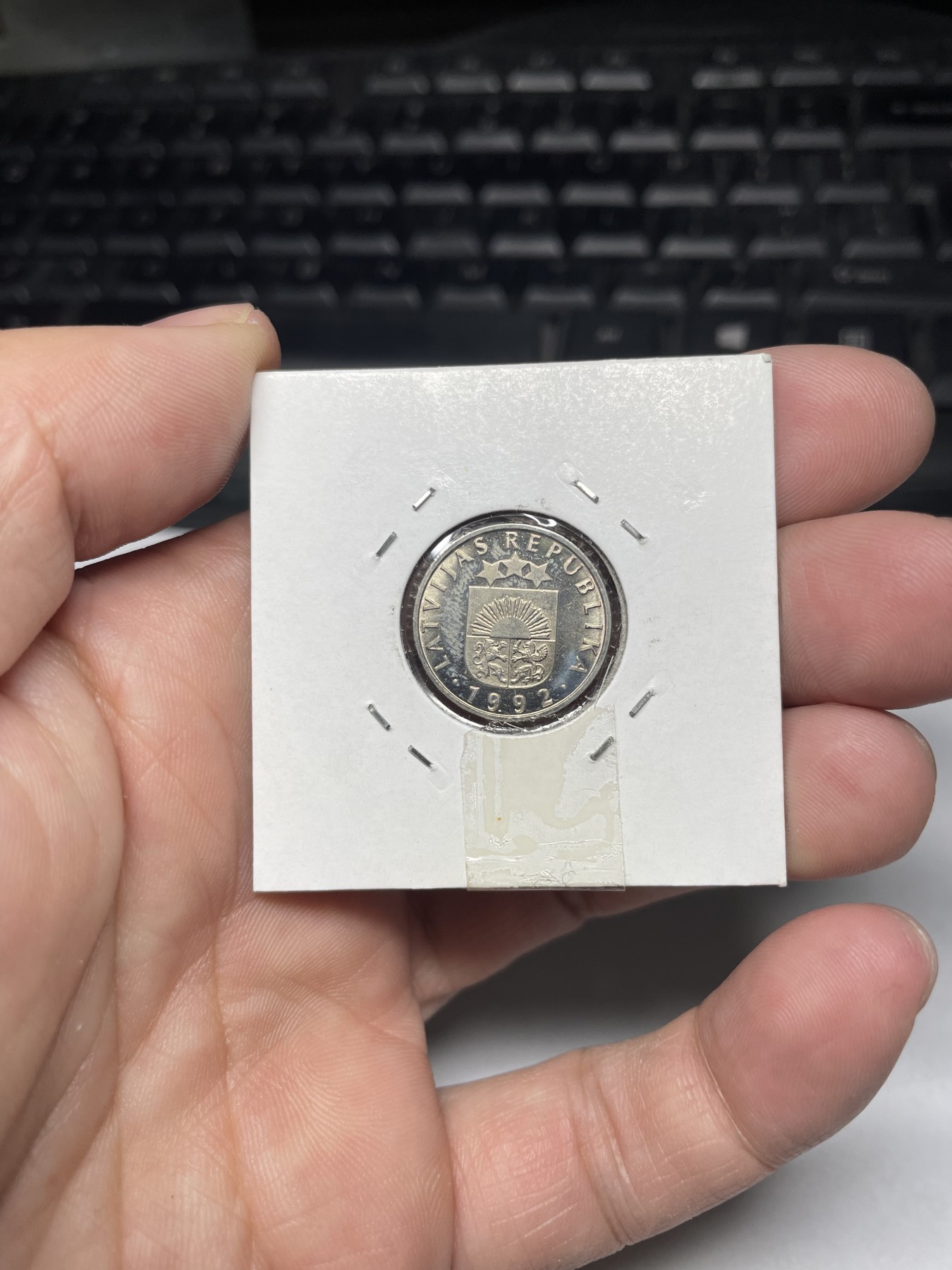 2024年集古藏今外币拍卖第四期-第4场—（总第34拍） 1992年拉脱维亚50分