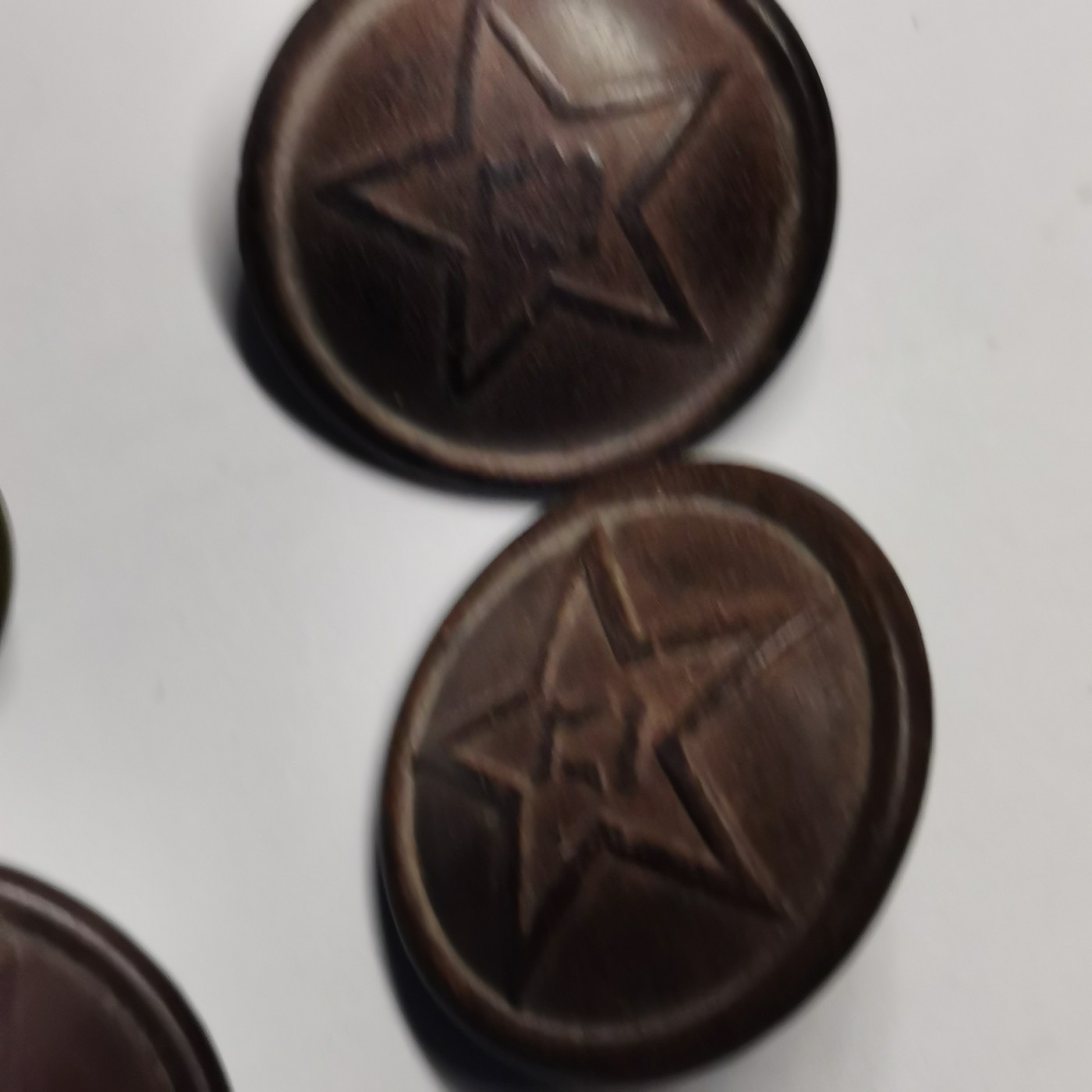 星月云阁杂件拍卖第2期 扣子5个