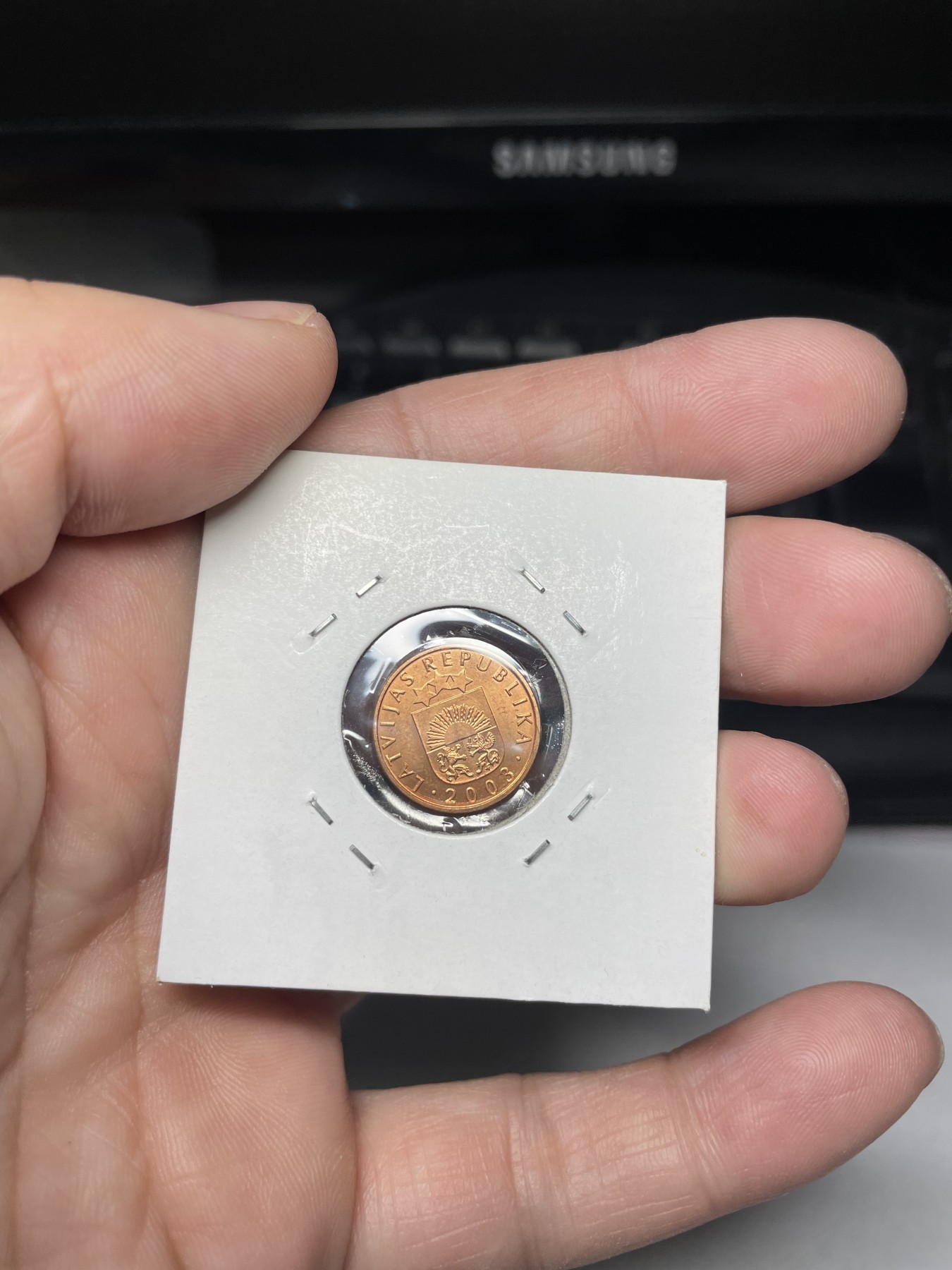 2024年集古藏今外币拍卖第四期-第4场—（总第34拍） 2003年拉脱维亚1分