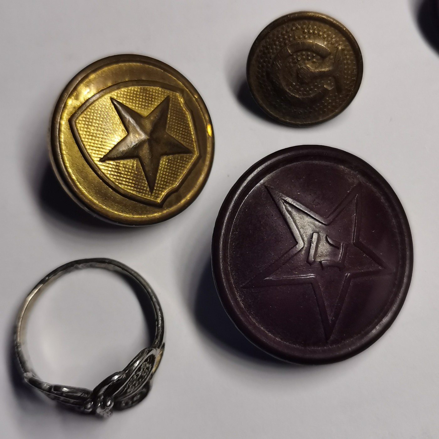 星月云阁杂件拍卖第2期 扣子5个